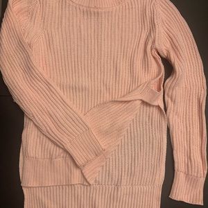 Harper Canyon Light Pink Girls 7/8 sweater